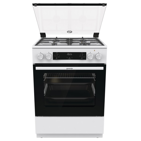 Gorenje GKS6C70WF fehér kombinált tűzhely