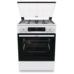 Gorenje GKS6C70WF fehér kombinált tűzhely