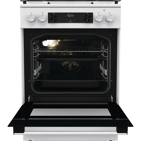 Gorenje GKS6C70WF fehér kombinált tűzhely