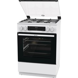Gorenje GKS6C70WF fehér kombinált tűzhely