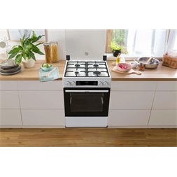 Gorenje GKS6C70WF fehér kombinált tűzhely