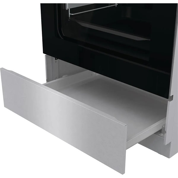 Gorenje GKS6C70XF inox kombinált tűzhely