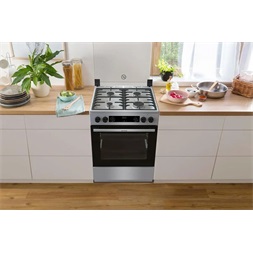 Gorenje GKS6C70XF inox kombinált tűzhely