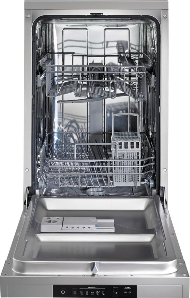 Gorenje GS520E15S inox, programok száma: 5, keskeny szabadonálló, 9 terítékes mosogatógép 
