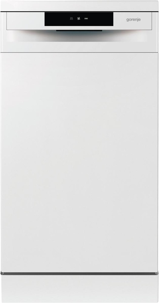 Gorenje GS520E15W fehér, programok száma: 5, keskeny szabadonálló, 9 terítékes mosogatógép (Újszerű)