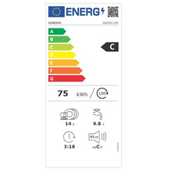 Gorenje GS620C10W mosogatógép