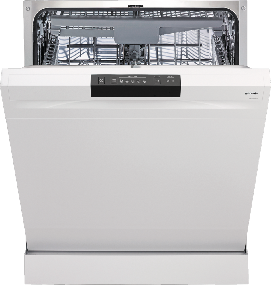 Gorenje GS620C10W fehér, programok száma: 5, szabadonálló, 14 terítékes mosogatógép 