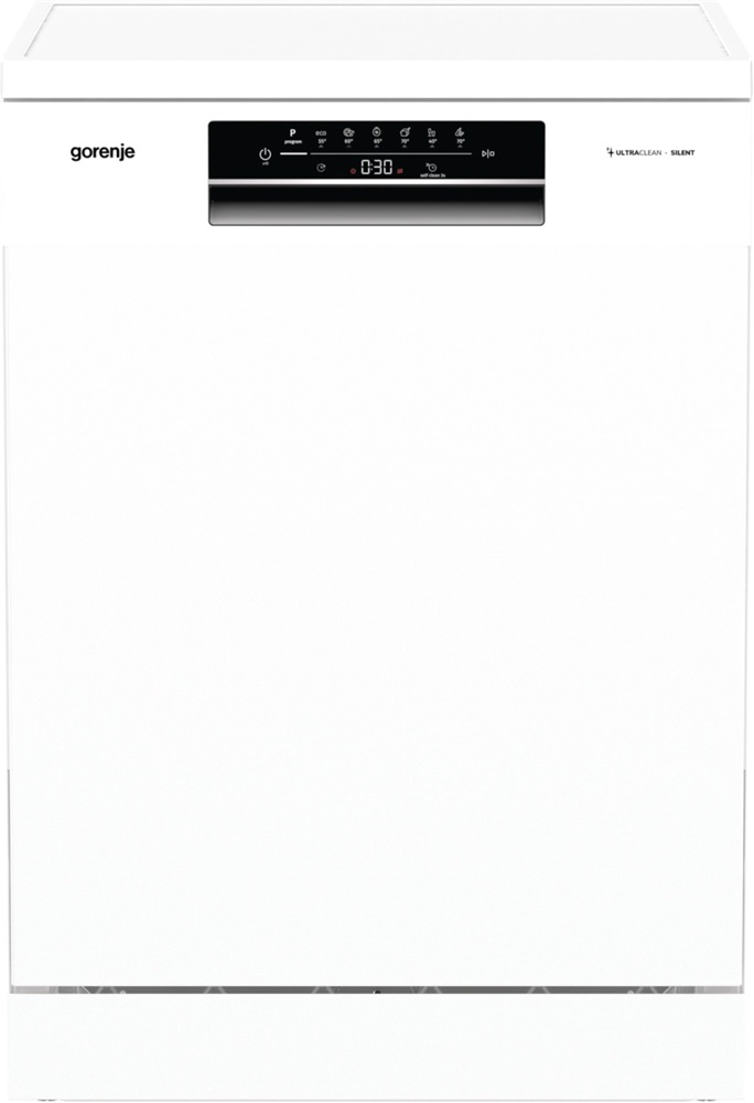 Gorenje GS642E90W fehér, programok száma: 6, szabadonálló, 13 terítékes mosogatógép 