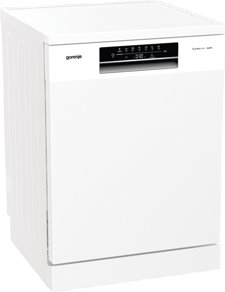 Gorenje GS642E90W fehér, programok száma: 6, szabadonálló, 13 terítékes mosogatógép 