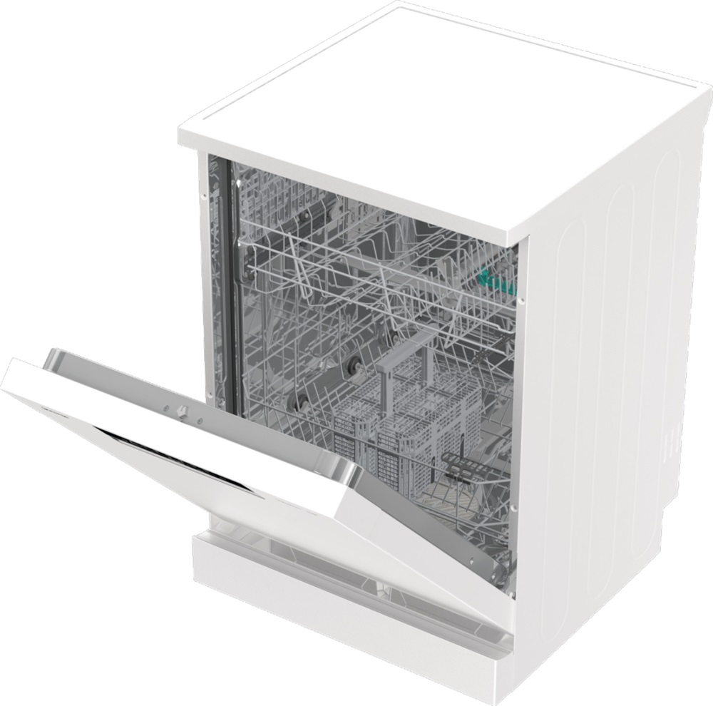 Gorenje GS642E90W fehér, programok száma: 6, szabadonálló, 13 terítékes mosogatógép 
