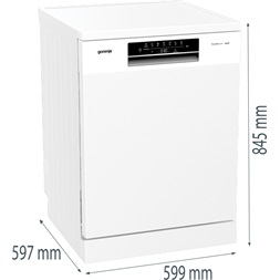 Gorenje GS642E90W 13 terítékes mosogatógép