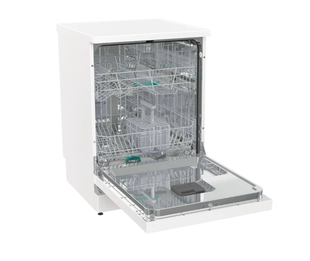 Gorenje GS642E90W fehér, programok száma: 6, szabadonálló, 13 terítékes mosogatógép 