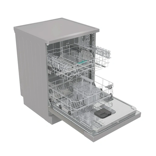 Gorenje GS642E90X ezüst, programok száma: 6, szabadonálló, 13 terítékes mosogatógép 