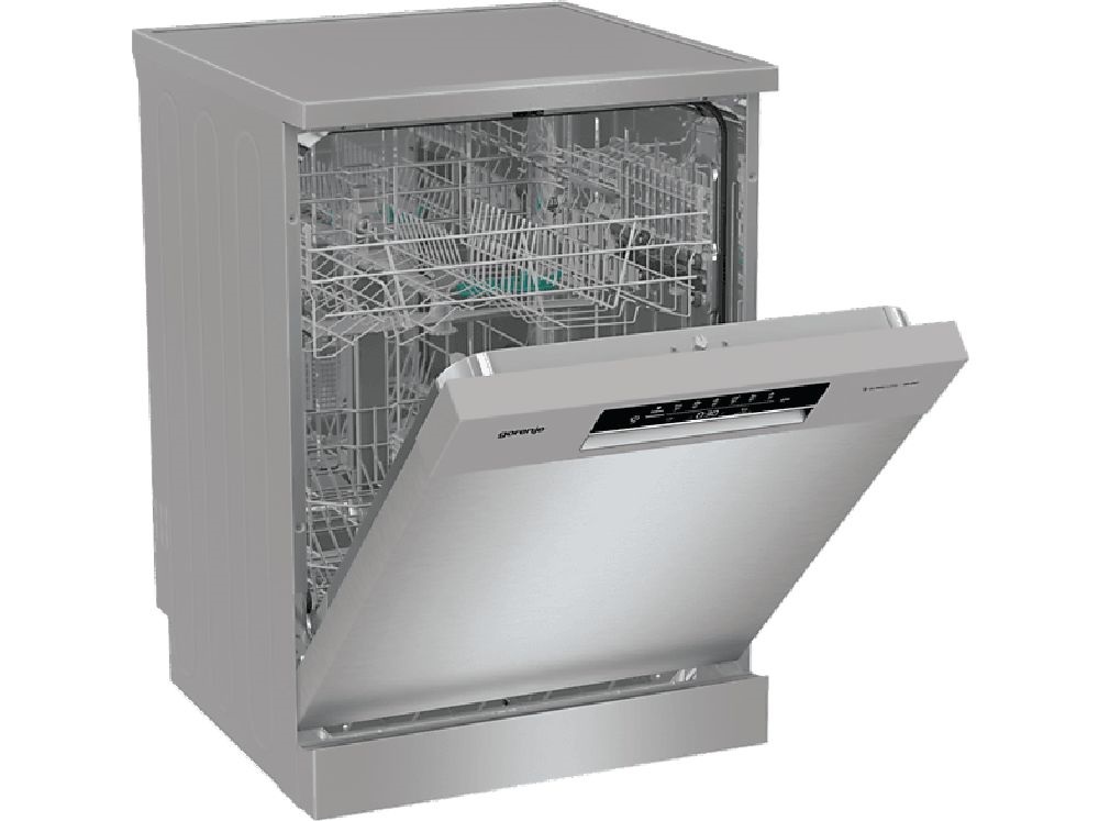 Gorenje GS642E90X ezüst, programok száma: 6, szabadonálló, 13 terítékes mosogatógép 