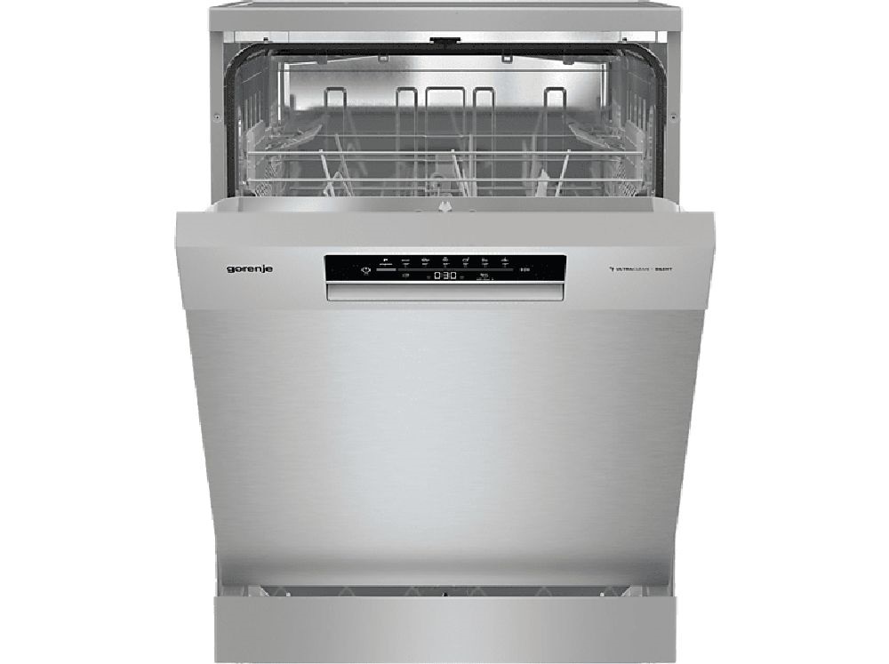 Gorenje GS642E90X ezüst, programok száma: 6, szabadonálló, 13 terítékes mosogatógép 