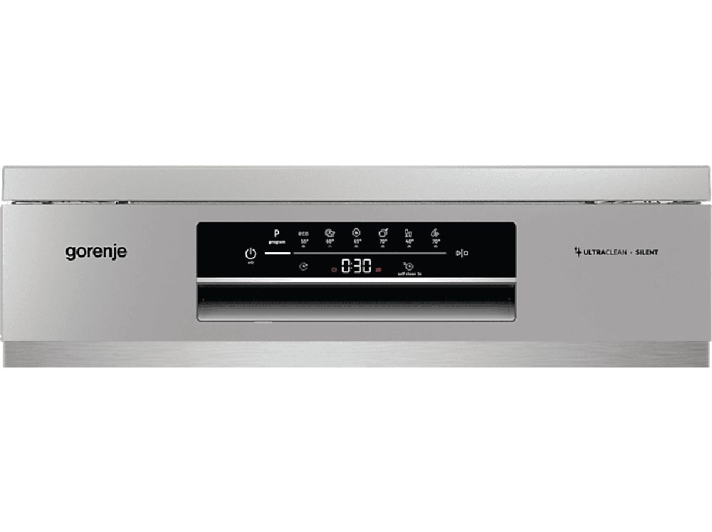 Gorenje GS642E90X ezüst, programok száma: 6, szabadonálló, 13 terítékes mosogatógép 