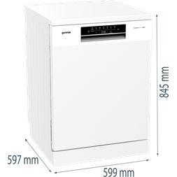 Gorenje GS643E90W 16 terítékes fehér mosogatógép