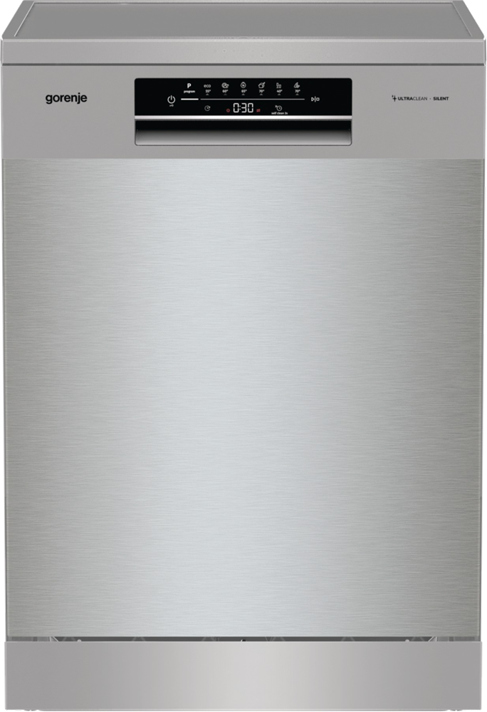 Gorenje GS643E90X inox, programok száma: 6, szabadonálló, 16 terítékes mosogatógép 