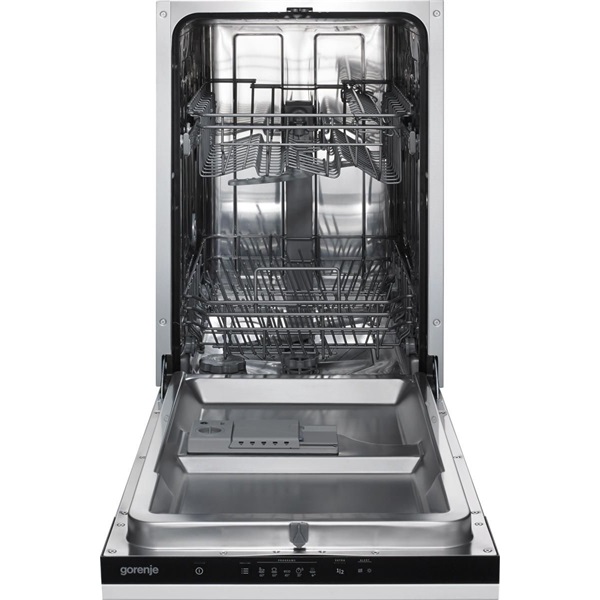 Gorenje GV520E15 beépíthető keskeny 9 terítékes mosogatógép (Használt - B)