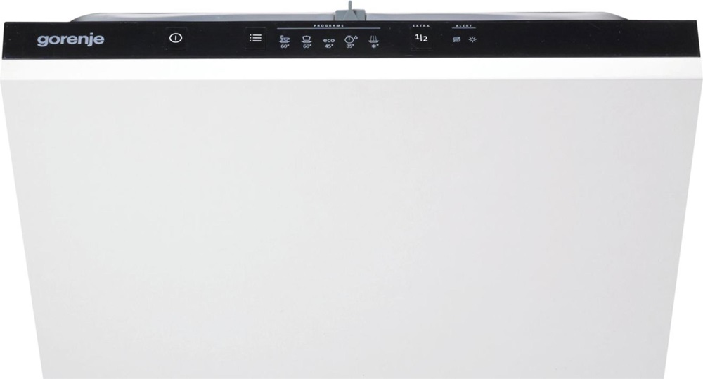 Gorenje GV520E15 programok száma: 5, keskeny beépíthető, 9 terítékes mosogatógép 