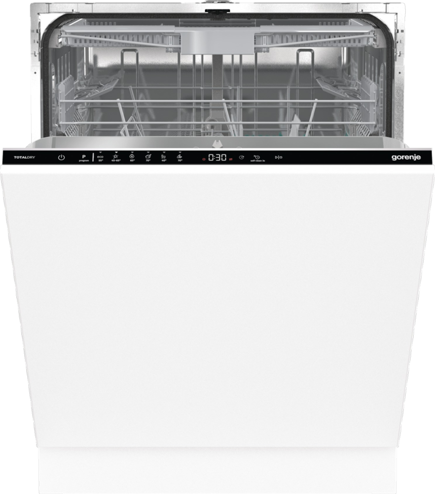 Gorenje GV643D90 programok száma: 6, beépíthető, 16 terítékes mosogatógép 