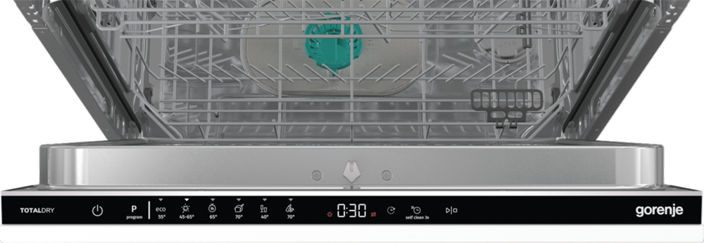 Gorenje GV643D90 programok száma: 6, beépíthető, 16 terítékes mosogatógép 