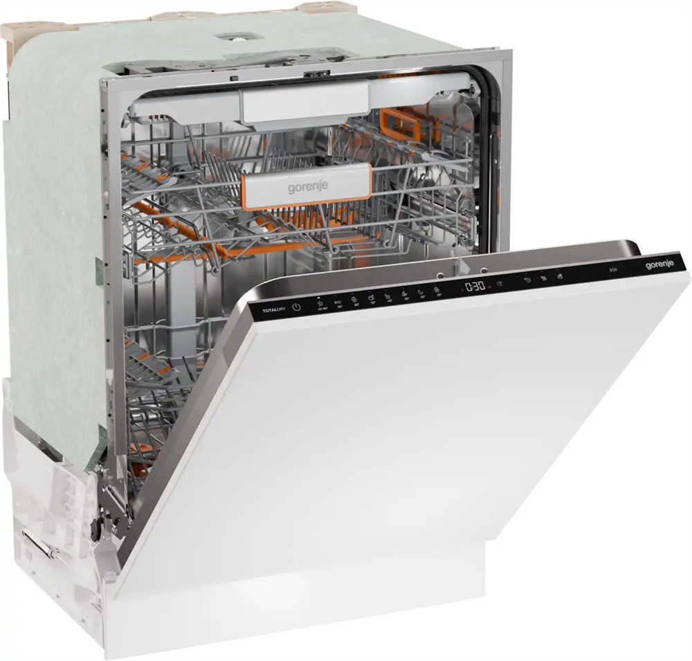 Gorenje GV663B65 programok száma: 8, beépíthető, 16 terítékes mosogatógép 