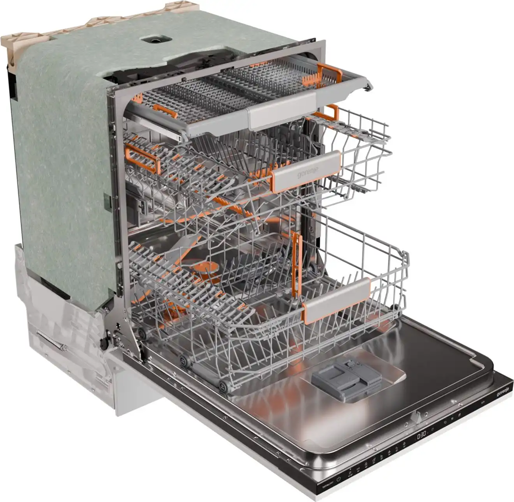 Gorenje GV663B65 programok száma: 8, beépíthető, 16 terítékes mosogatógép 