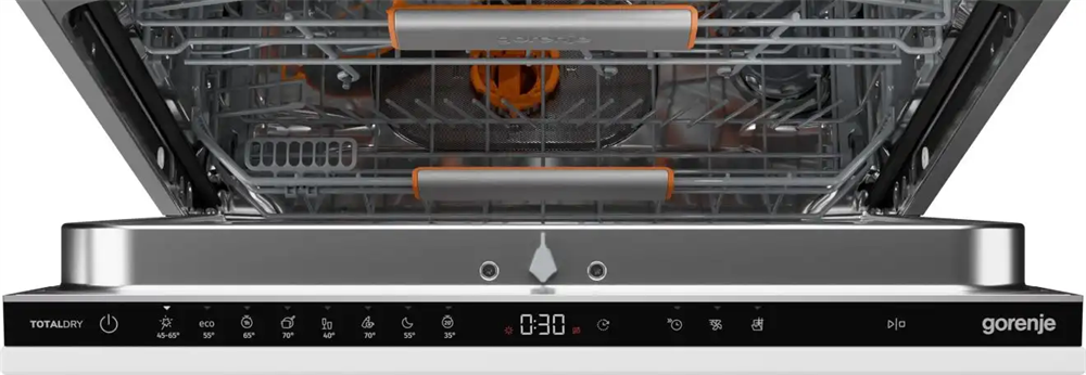 Gorenje GV663B65 programok száma: 8, beépíthető, 16 terítékes mosogatógép 