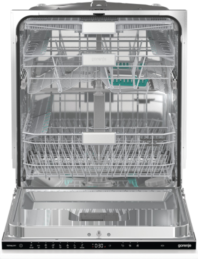 Gorenje GV673C62 programok száma: 7, beépíthető, 16 terítékes mosogatógép 