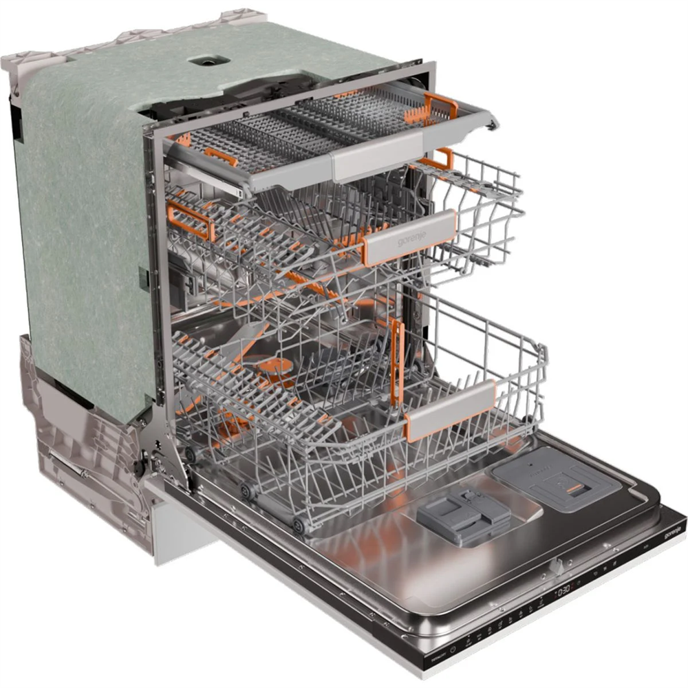 Gorenje GV693A65AD programok száma: 7, beépíthető, 16 terítékes mosogatógép 