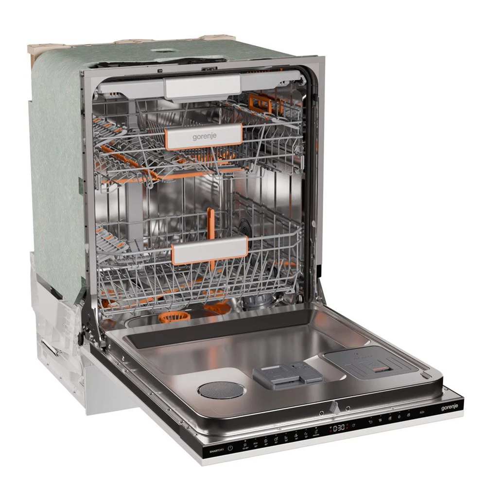 Gorenje GV693A65UVAD programok száma: 7, beépíthető, 16 terítékes mosogatógép 