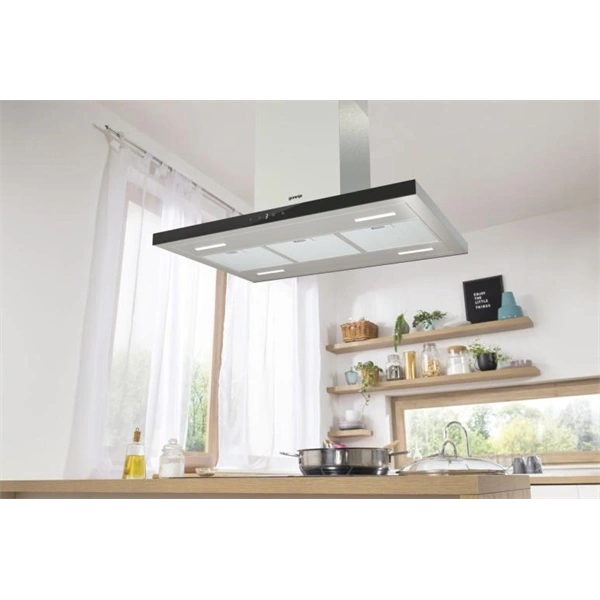 Gorenje IHT943E6XGB inox, mennyezeti, méret:90cm, zajszint:70dB, páraelszívó