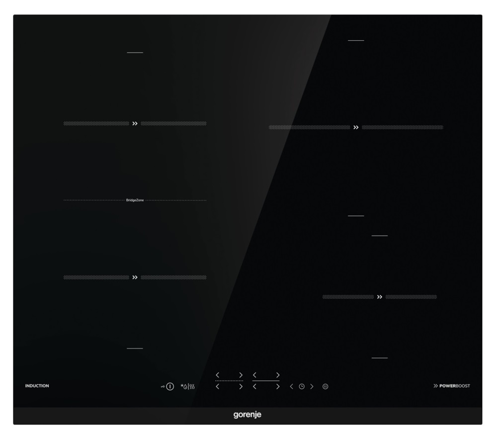 Gorenje IT643BCSC7 fekete, beépíthető, indukciós, főzőzóna: 4, beépíthető méret: 56cm, főzőlap