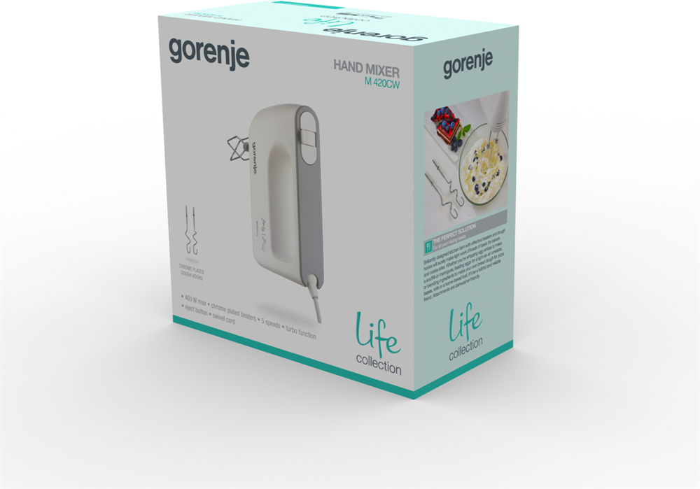 Gorenje M420CW fehér kézi mixer