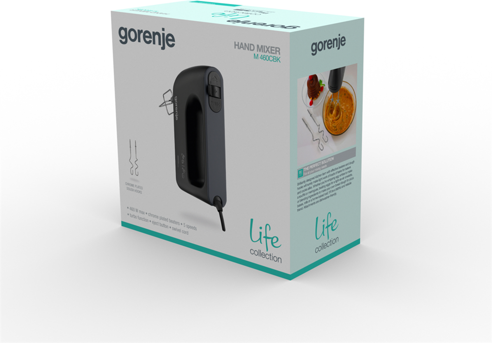Gorenje M460CBK fekete kézi mixer