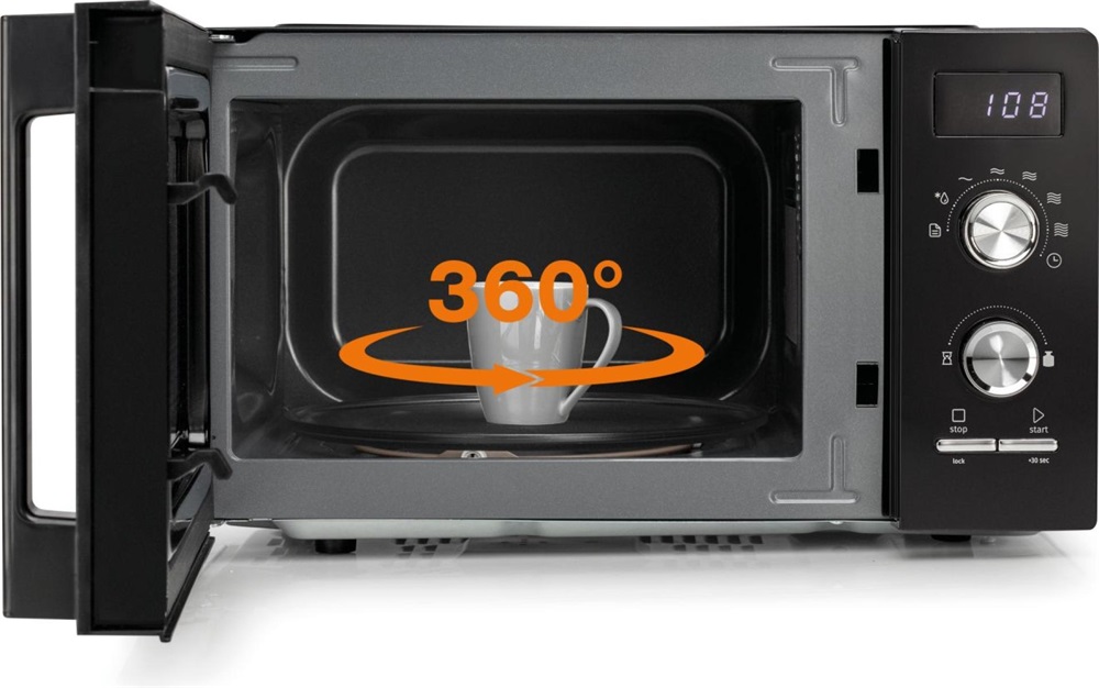 Gorenje MO20A3BH 800W 20L fekete mikrohullámú sütő