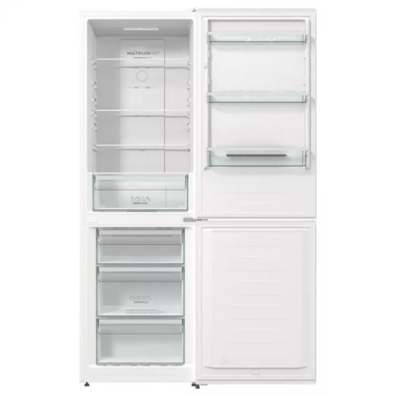 Gorenje N61EA2W4 fehér, alulfagyasztós, Hűtő:204L, Fagyasztó:96L, No frost hűtőszekrény