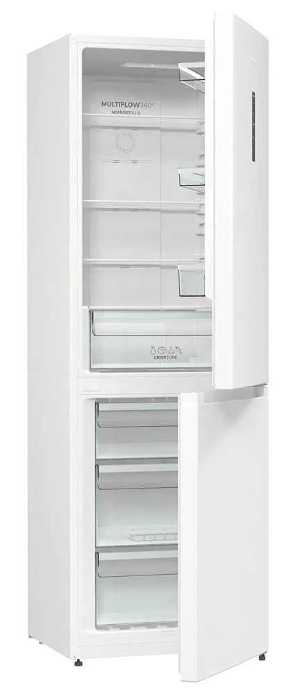 Gorenje N61EA2W4 fehér, alulfagyasztós, Hűtő:204L, Fagyasztó:96L, No frost hűtőszekrény