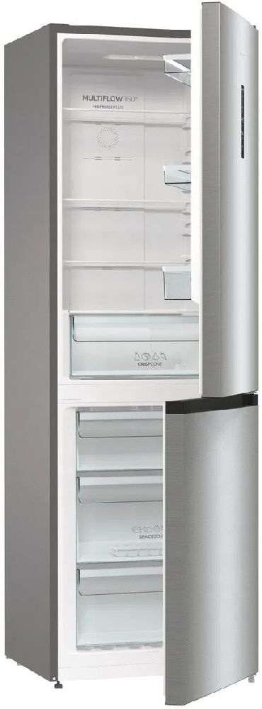 Gorenje N61EA2XL4 inox, alulfagyasztós, Hűtő:204L, Fagyasztó:96L, No frost Plus hűtőszekrény
