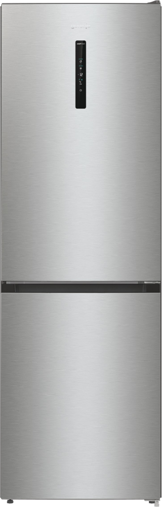 Gorenje N6A2XL4 inox, alulfagyasztós, Hűtő:204L, Fagyasztó:96L, No frost Plus hűtőszekrény