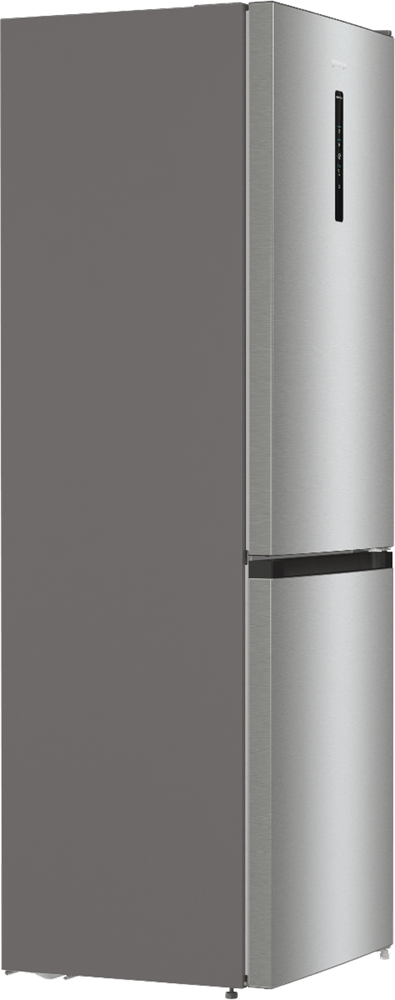 Gorenje N6A2XL4 inox, alulfagyasztós, Hűtő:204L, Fagyasztó:96L, No frost Plus hűtőszekrény