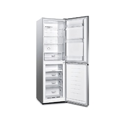 Gorenje NRK418DCS4 szürke, alulfagyasztós, Hűtő:171L, Fagyasztó:85L, No frost hűtőszekrény (Újszerű)