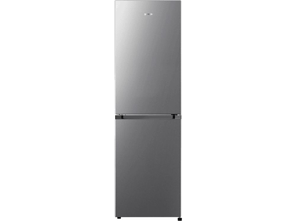 Gorenje NRK418DCS4 szürke, alulfagyasztós, Hűtő:171L, Fagyasztó:85L, No frost hűtőszekrény (Újszerű)