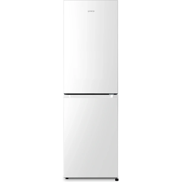Gorenje NRK418DCW4 ezüst, alulfagyasztós, Hűtő:171L, Fagyasztó: 85L, hűtőszekrény