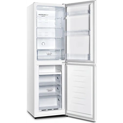 Gorenje NRK418DCW4 ezüst, alulfagyasztós, Hűtő:171L, Fagyasztó: 85L, hűtőszekrény