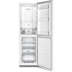 Gorenje NRK418DCW4 ezüst, alulfagyasztós, Hűtő:171L, Fagyasztó: 85L, hűtőszekrény