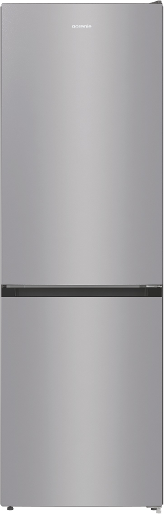 Gorenje NRK6191PS4 inox, alulfagyasztós, Hűtő:204L, Fagyasztó:96L, No frost Plus hűtőszekrény