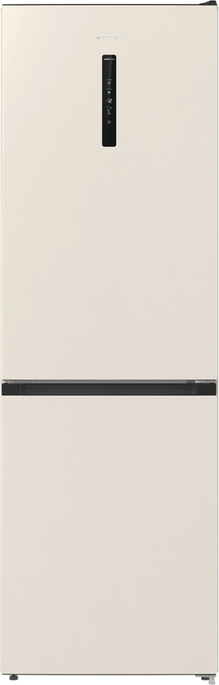 Gorenje NRK6192AC4 bézs, alulfagyasztós, Hűtő:204L, Fagyasztó:96L, No frost Plus hűtőszekrény