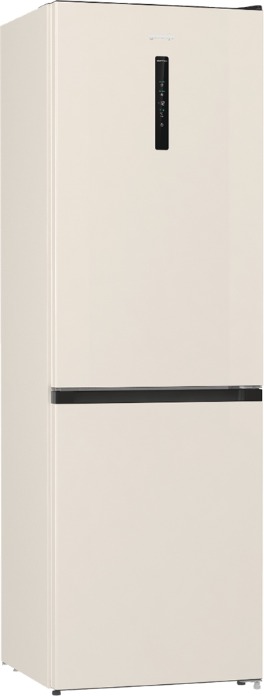 Gorenje NRK6192AC4 bézs, alulfagyasztós, Hűtő:204L, Fagyasztó:96L, No frost Plus hűtőszekrény